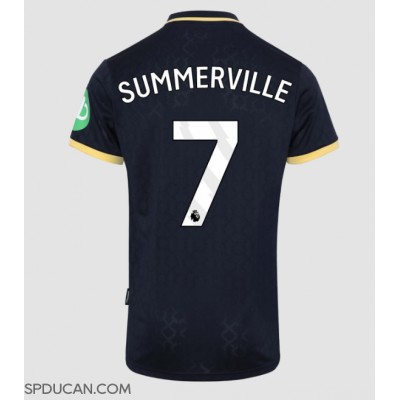 Muški Nogometni Dres West Ham United Crysencio Summerville #7 Rezervni 2025-26 Kratak Rukav Muški Nogometni Dres West Ham United Crysencio Summerville #7 Rezervni 2025-26 Kratak Rukav